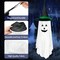 2 Pack Halloween Hanging Ghost Decorations Outdoor – Cute White Hanging Ghosts for Kids, Waterproof Halloween Decor for Garden, Trees, Porch, and Lawn